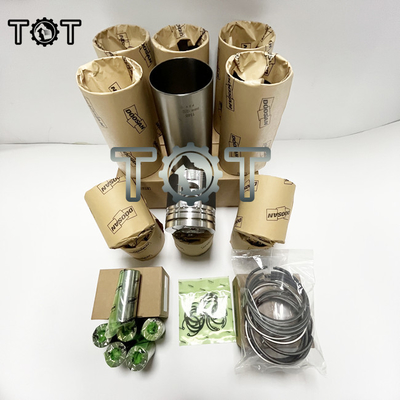 قطعات موتور بیل مکانیکی دوسان DH300-5 DH300-7 DH370-7 سیلندر آستر رینگ پیستون ست
