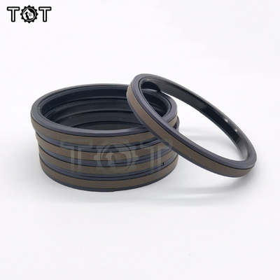 حلقه های پیستون هیدرولیک ISO9001 SPGW PTFE برای ماشین آلات ساختمانی
