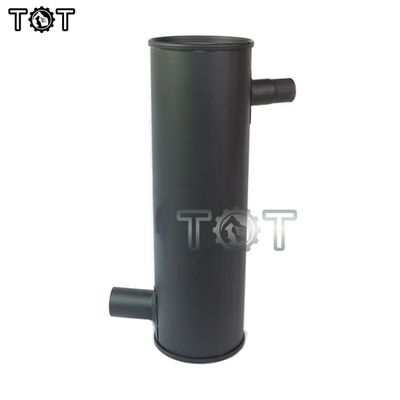 قطعات اگزوز کاترپیلار صدا خفه کن بیل مکانیکی E307 E70B 4D32 دو ضخیم