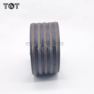 حلقه های پیستون هیدرولیک ISO9001 SPGW PTFE برای ماشین آلات ساختمانی