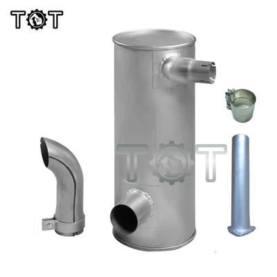 صدا خفه کن کاترپیلار ISO9001 E320 S6K صدا خفه کن بولدوزر حلقوی توخالی U Screw