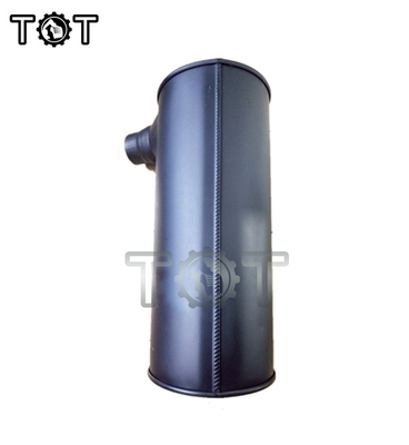 خفه کن اگزوز موتور بولدوزر PC300-5 6D108 صدا خفه کن آلومینیومی آهنی کوماتسو