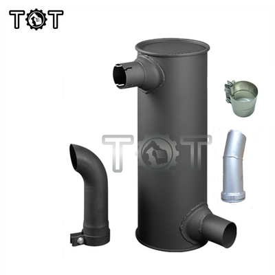 Sumitomo PC200-5 6D95 صدا خفه کن بیل مکانیکی Belparts قطعات سیستم خنک کننده بیل مکانیکی